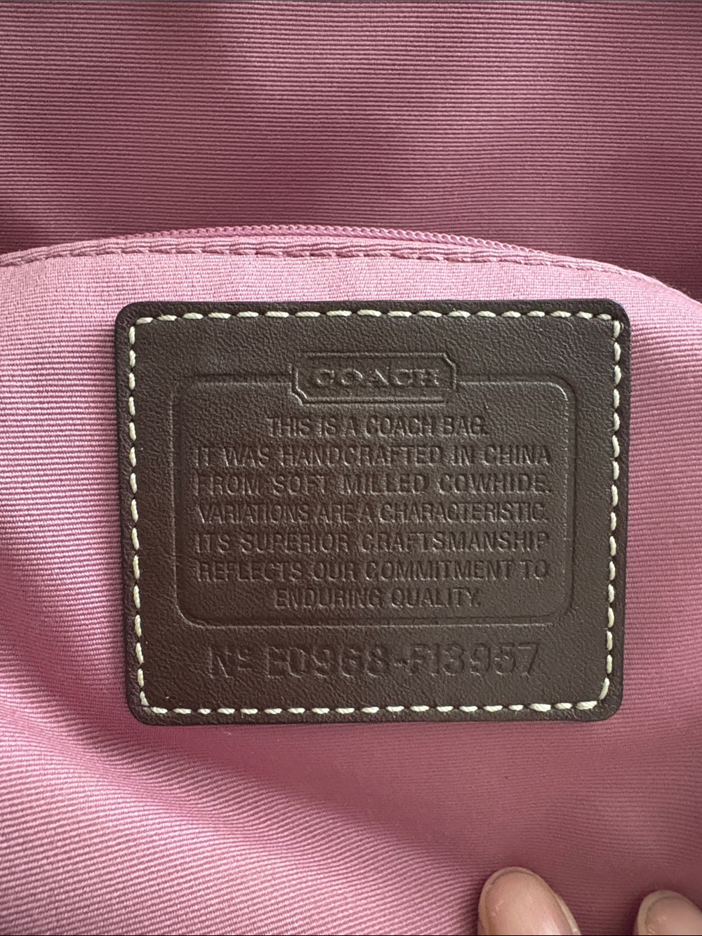 Coach bag 13957 - Picture 2 of 6